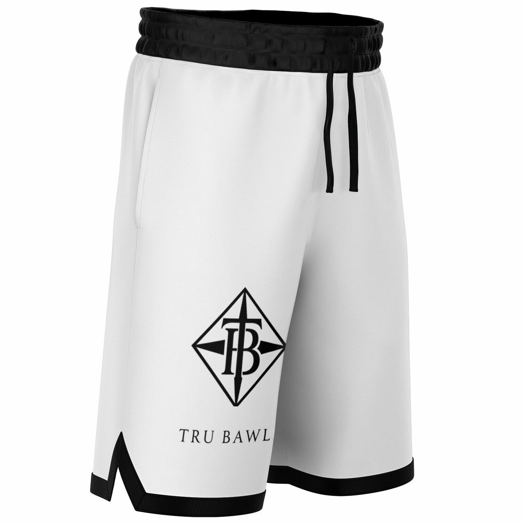 White Tru Bawla Shorts