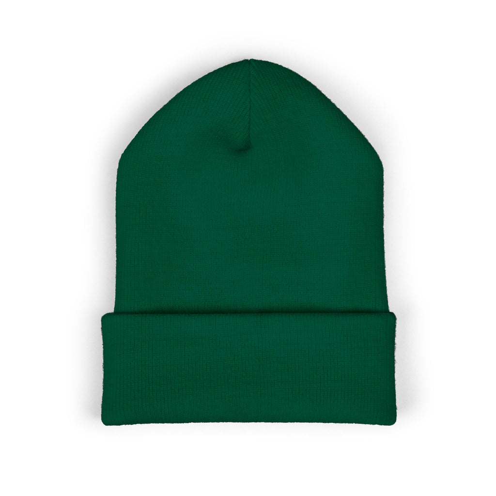Tru Bawla Cuffed Beanie (White Embroidery)