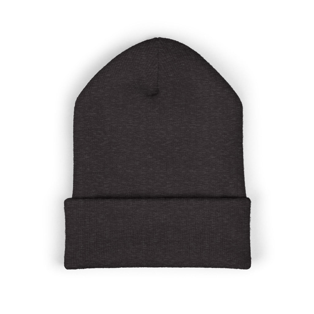 Tru Bawla Cuffed Beanie (White Embroidery)