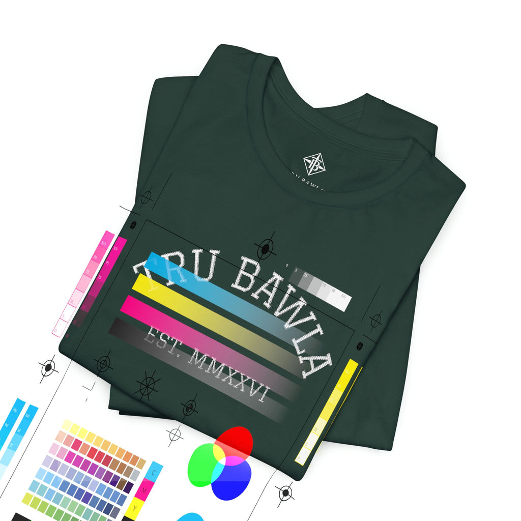 Tru Bawla Est. MMXXVI Graphic Tee — Vintage Athletic Black T-Shirt