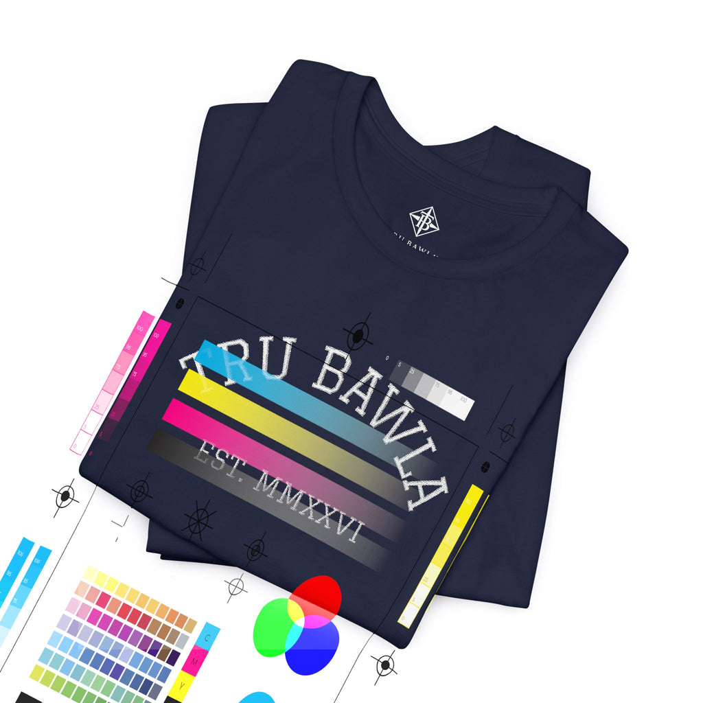 Tru Bawla Est. MMXXVI Graphic Tee — Vintage Athletic Black T-Shirt