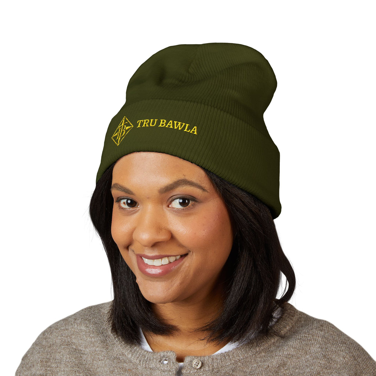 Tru Bawla Cuffed Beanie (Embroidery)