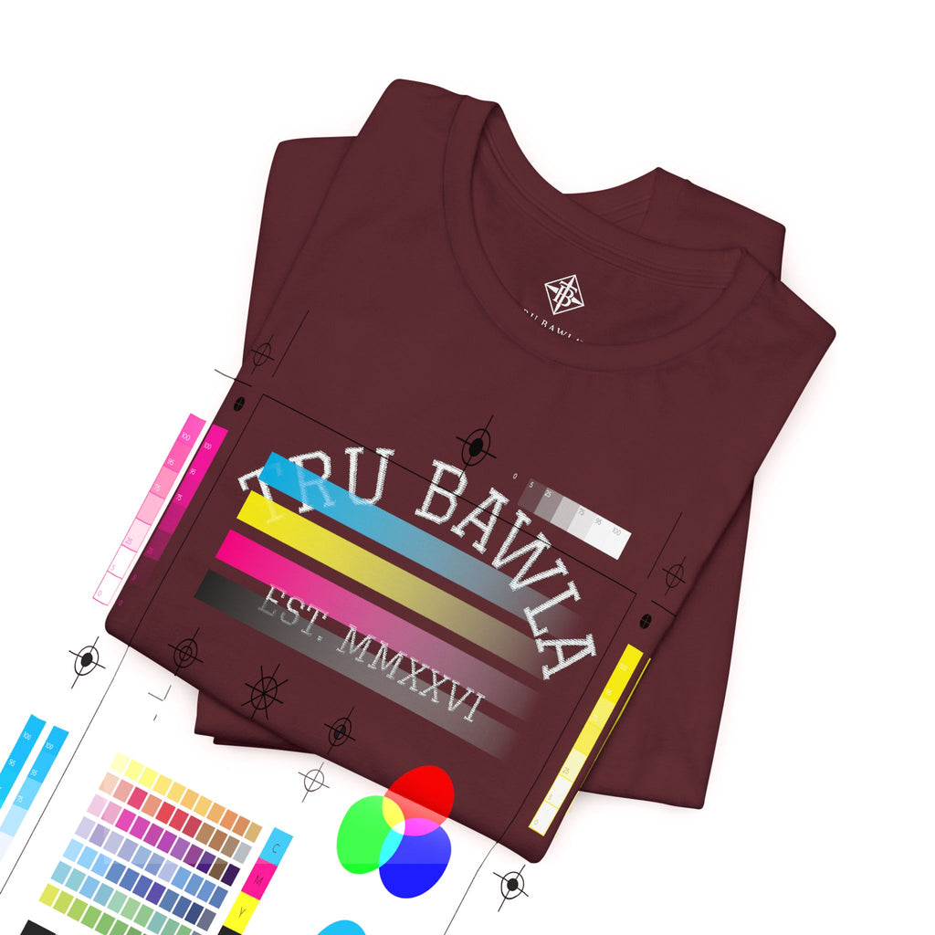 Tru Bawla Est. MMXXVI Graphic Tee — Vintage Athletic Black T-Shirt