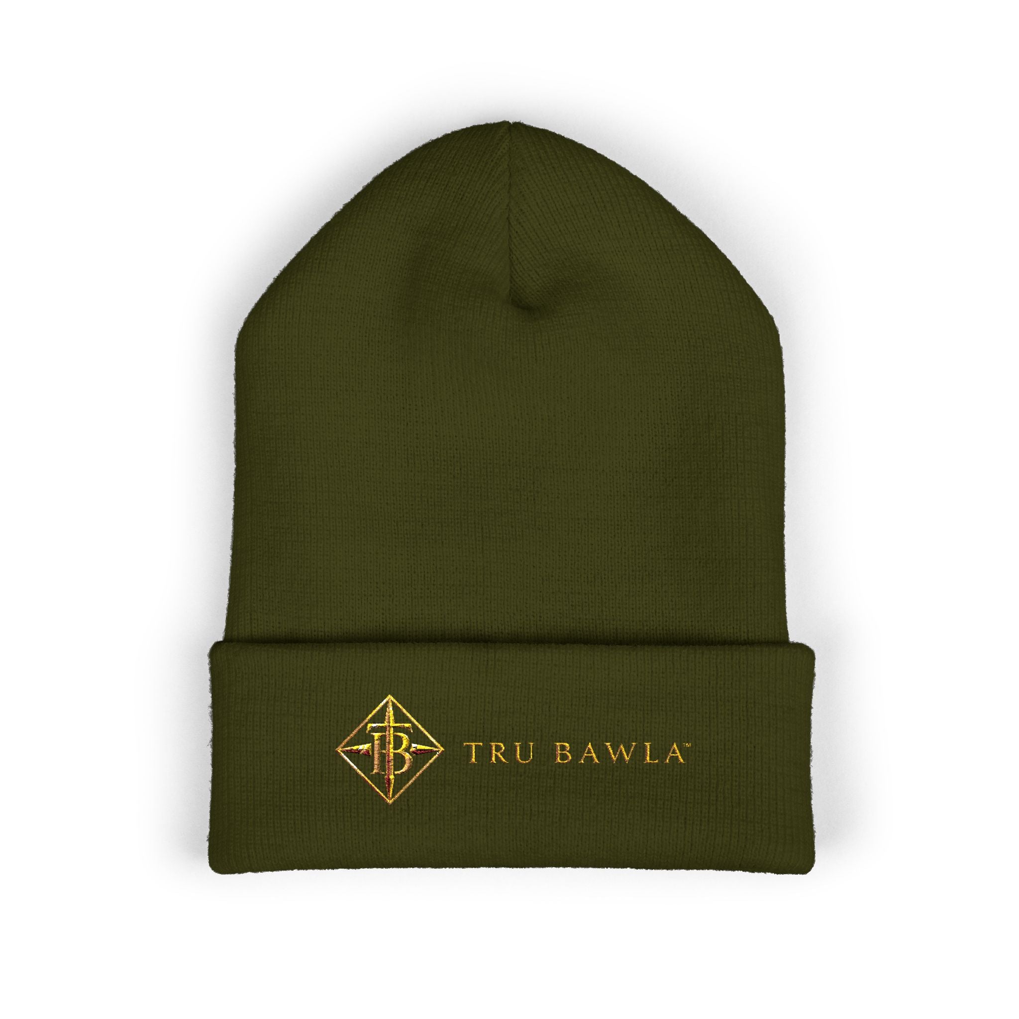 Tru Bawla Cuffed Beanie (Embroidery)