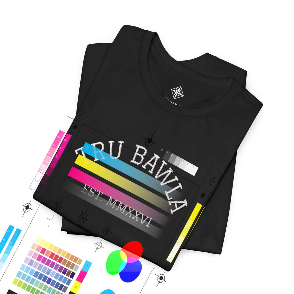 Tru Bawla Est. MMXXVI Graphic Tee — Vintage Athletic Black T-Shirt