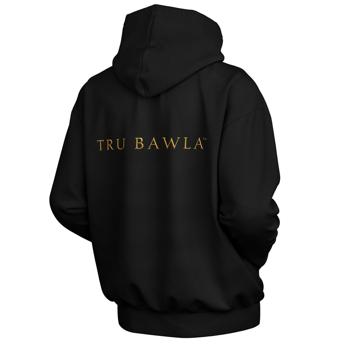 Tru Bawla Signature Black & Gold Hoodie & Jogger Set