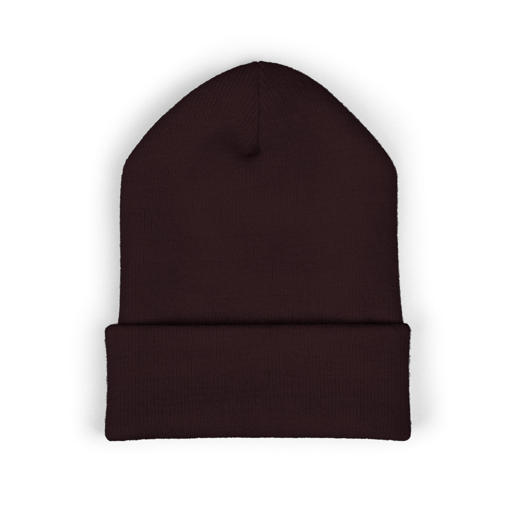 Tru Bawla Cuffed Beanie (White Embroidery)
