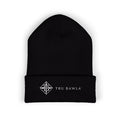 Tru Bawla Cuffed Beanie (White Embroidery)