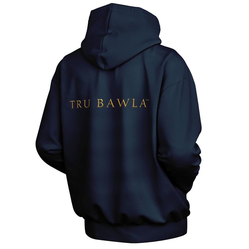 Tru Bawla Navy & Gold Hoodie & Jogger Set