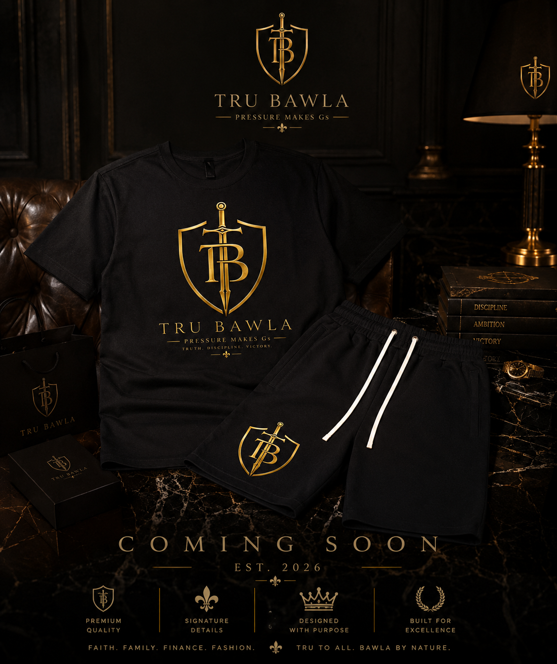 Tru Bawla Short Set