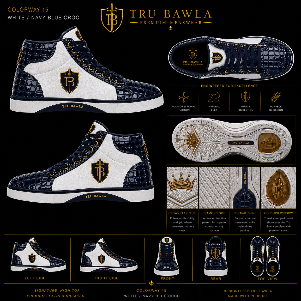 Tru Bawla Footwear