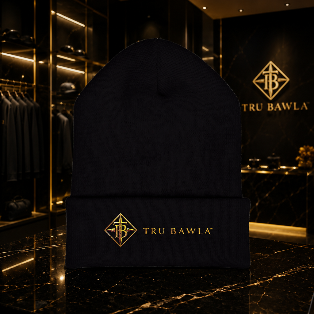 Tru Bawla Cuffed Beanie (Embroidery)