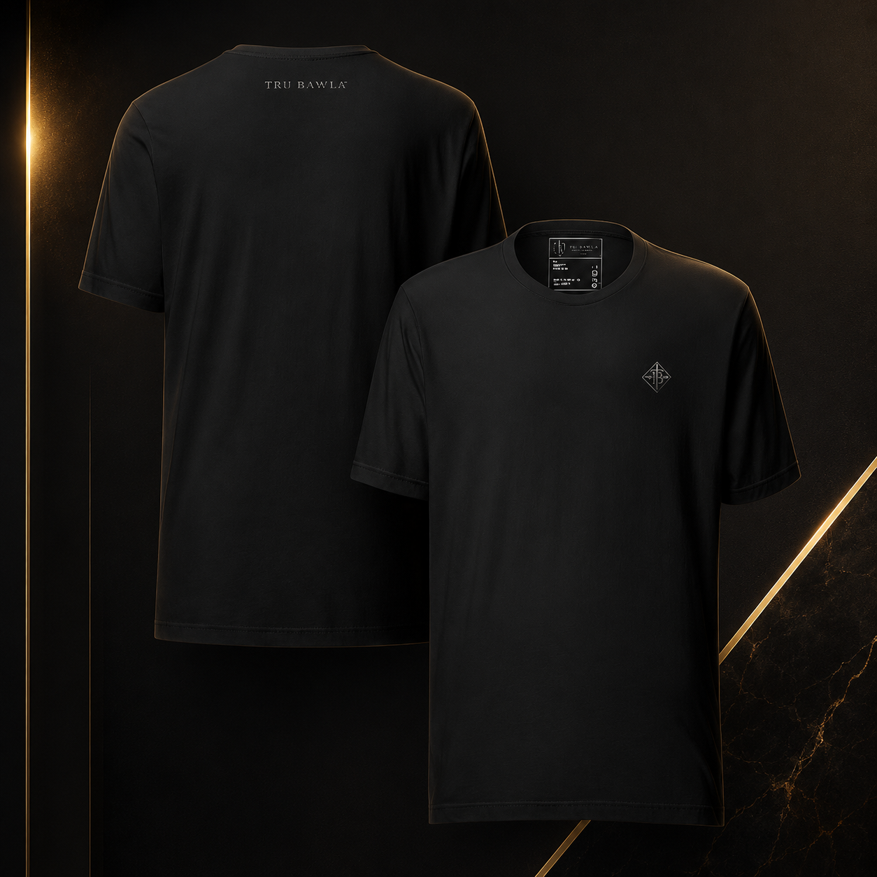 Tru Bawla Lightweight Embroidered Compass Tee